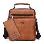 Bolsa Pequeña de Cuero Genuino para Hombre Alessandro Stefano Romano®