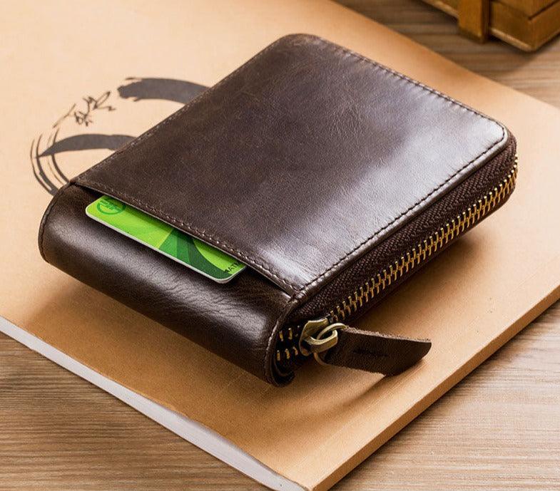 Cartera de Cuero Genuino Bull Stefano Romano®