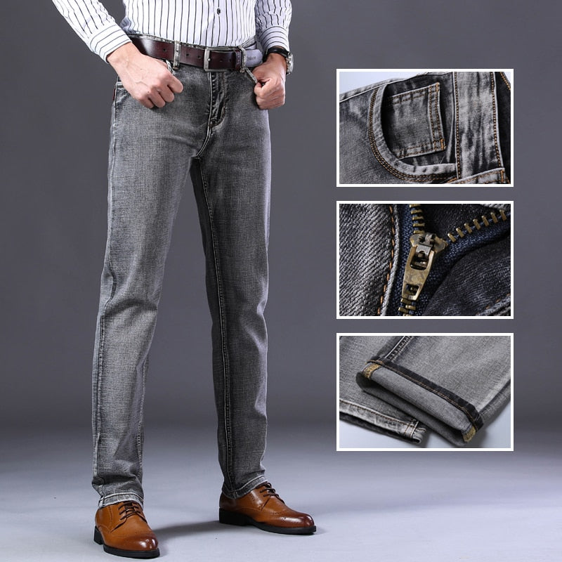 Pantalón de Mezclilla Recto para Hombre Marco Stefano Romano®