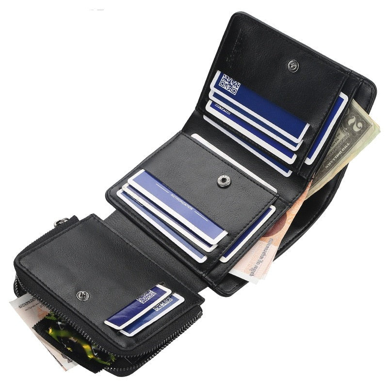 Cartera para Hombre de Cuero Vintage Stefano Romano®