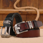 Cinturón de Cuero Genuino para Hombre Stefano Romano®