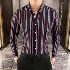 Camisa de Vestir Poliéster para Hombre Marco Stefano Romano®