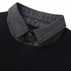 Camisa de Manga Larga Plus Size para Hombre Stefano Romano®