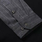 Camisa de Manga Larga Plus Size para Hombre Stefano Romano®