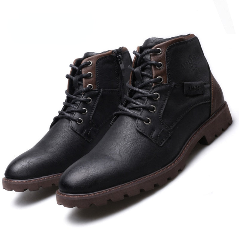 Bota de Cuero para Hombre Vitto Stefano Romano®