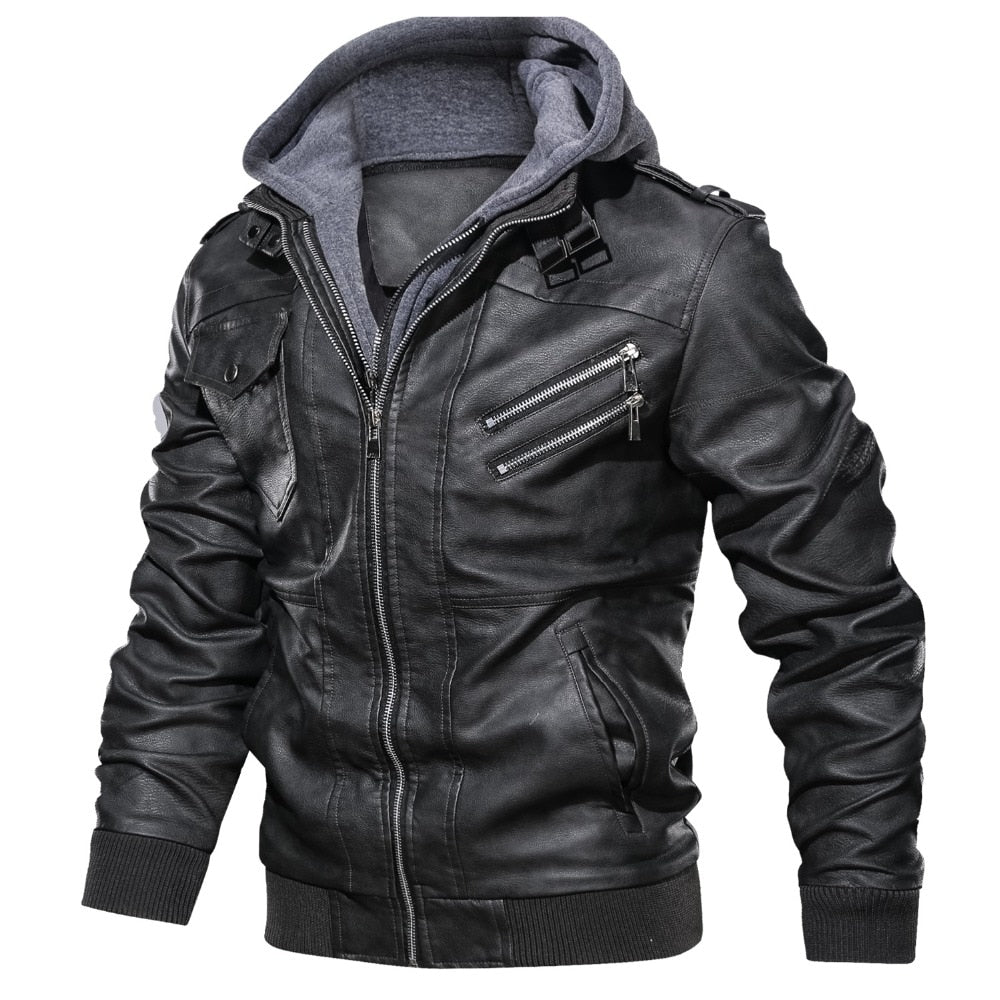 Chamarra de Cuero Original para Hombre Alessandro Stefano Romano®