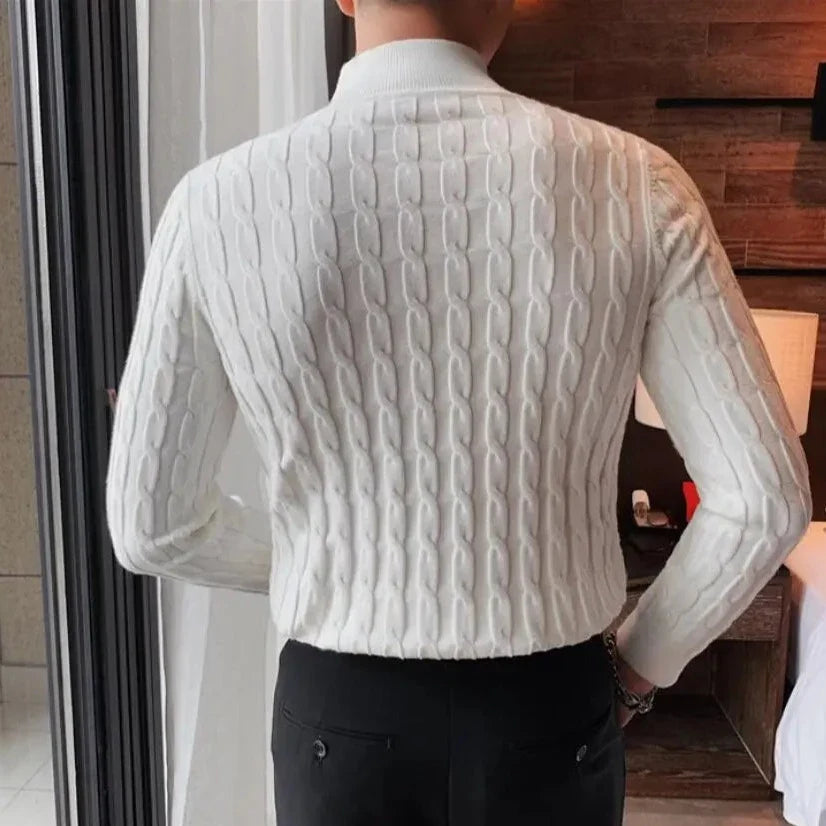 Suéter de Cuello Alto para Hombre Milan Stefano Romano®