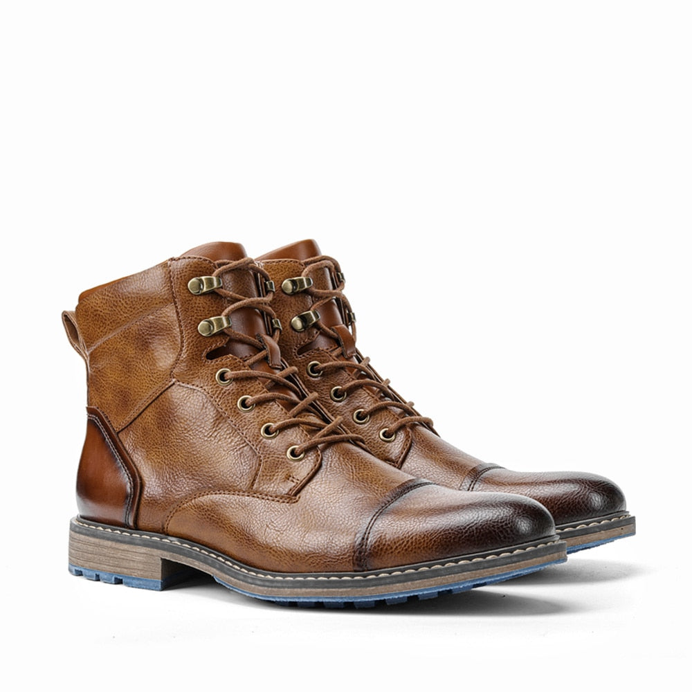 Bota de Cuero para Hombre Leonar Stefano Romano®