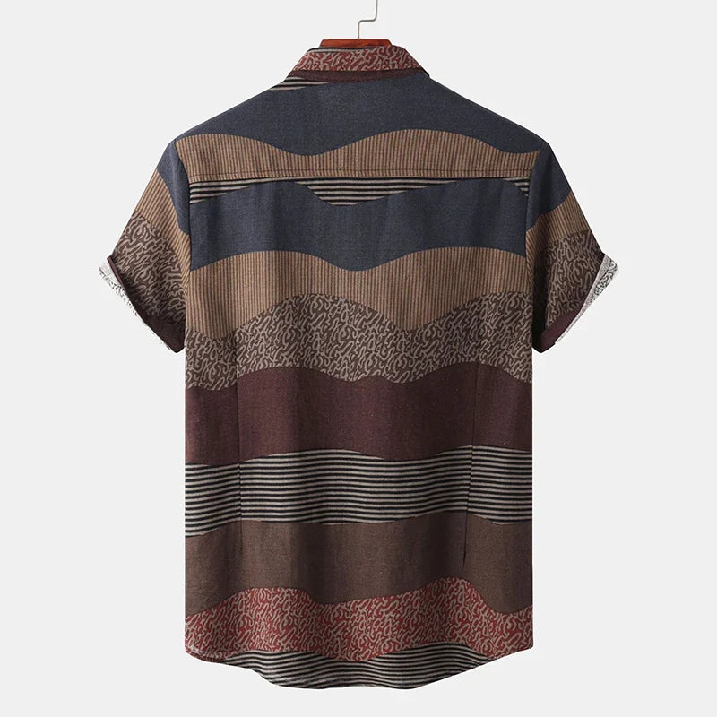 Camisa Estampada para Hombre Codó Stefano Romano®