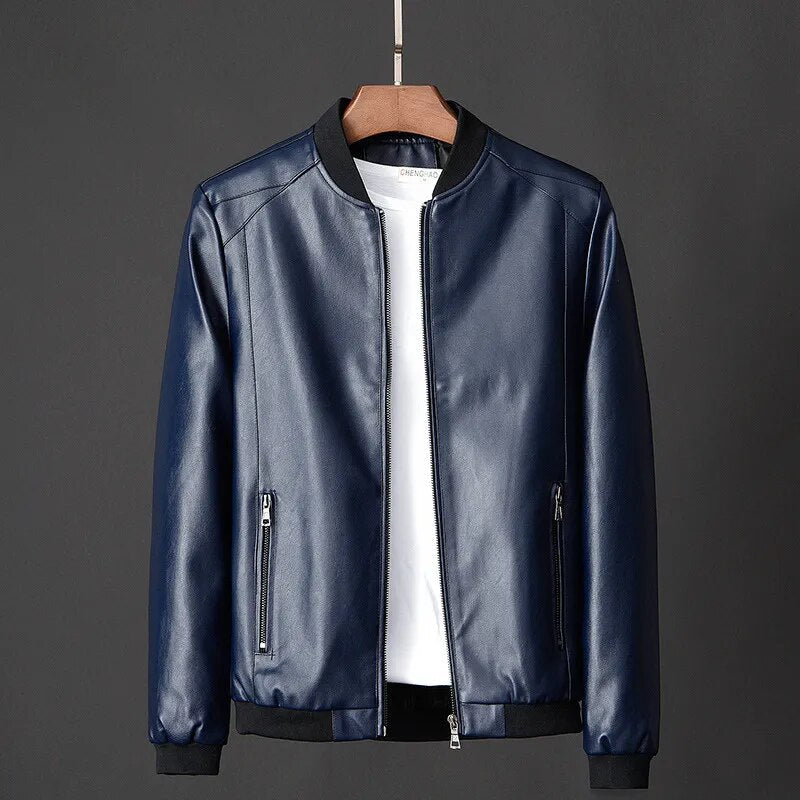 Chamarra de Cuero para Hombre Enzo Stefano Romano®