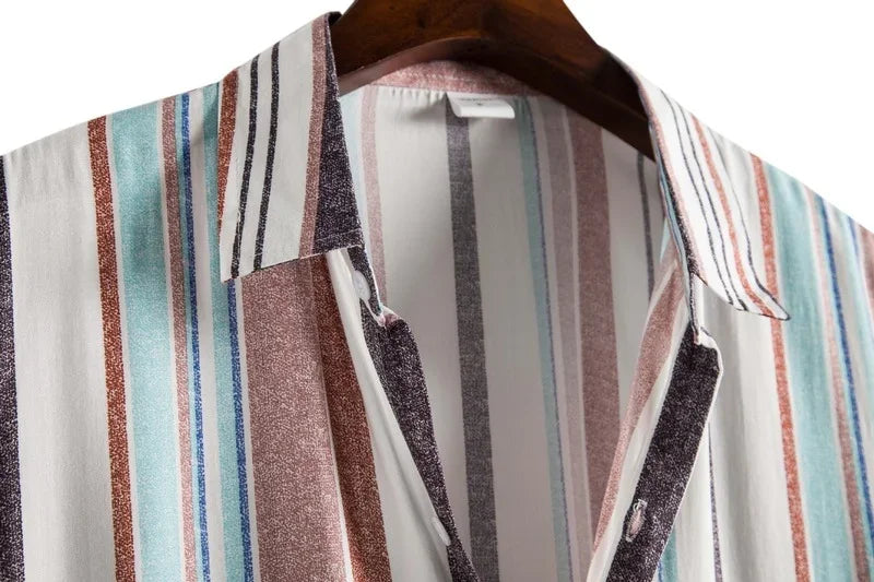 Camisa a Rayas para Hombre Icatu Stefano Romano®