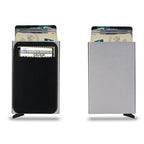 Cartera Tarjetero Slim RFID Stefano Romano®