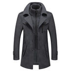 Abrigo Cuello Polo para Hombre de Diseñador Stefano Romano®