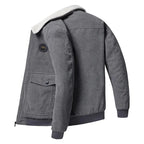 Chamarra Casual Cuello Polo Corte Regular para Hombre Marco Stefano Romano®