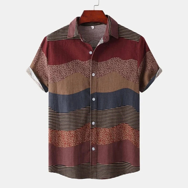 Camisa Estampada para Hombre Codó Stefano Romano®