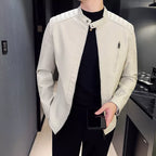 Chamarra de Cuero para Hombre Lorenzo Stefano Romano®