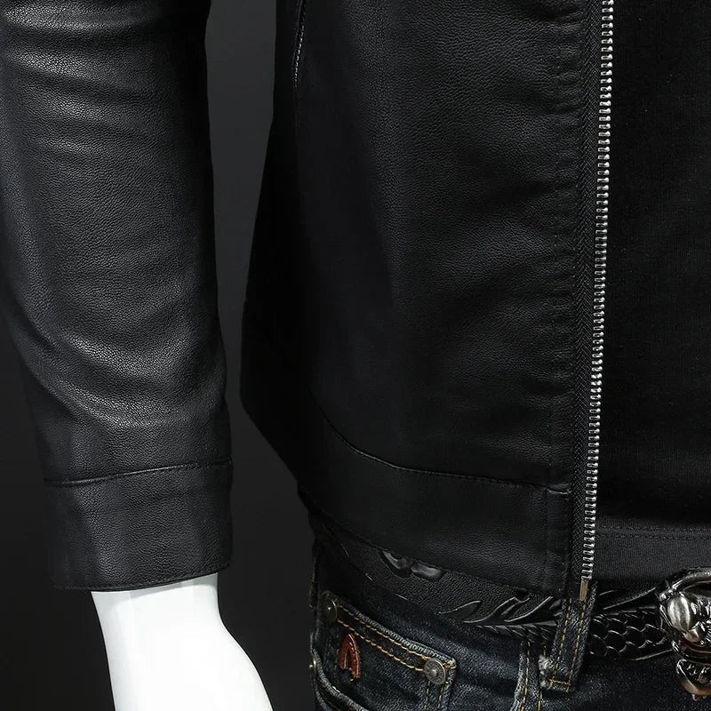 Chamarra de Cuero para Hombre Luca Stefano Romano®