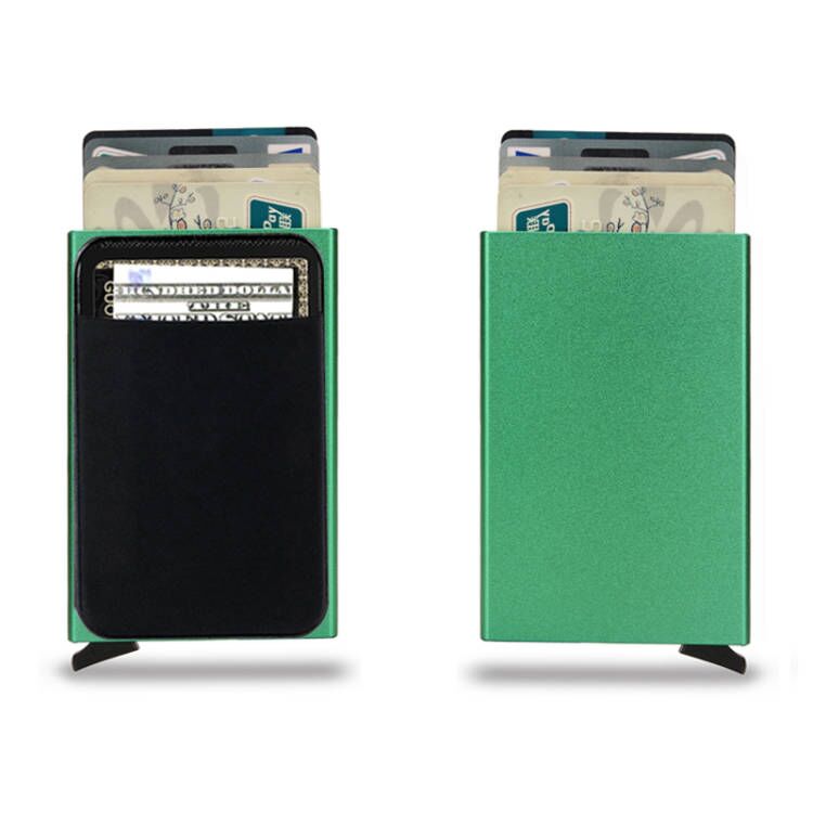 Cartera Tarjetero Slim RFID Stefano Romano®
