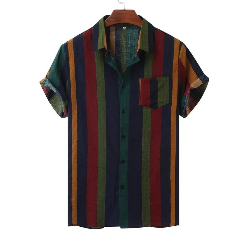 Camisa a Rayas para Hombre Trento Stefano Romano®