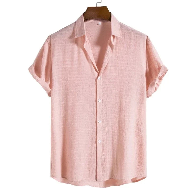 Camisa Lisa Cuello Polo para Hombre Coribe Alessandro Stefano Romano®