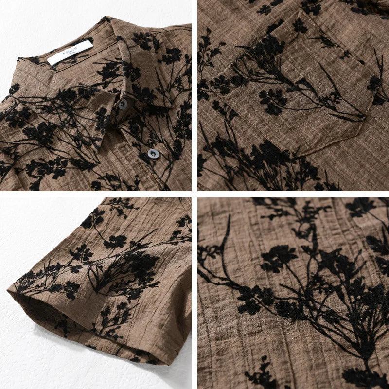 Camisa Floral para Hombre Stefano Romano®