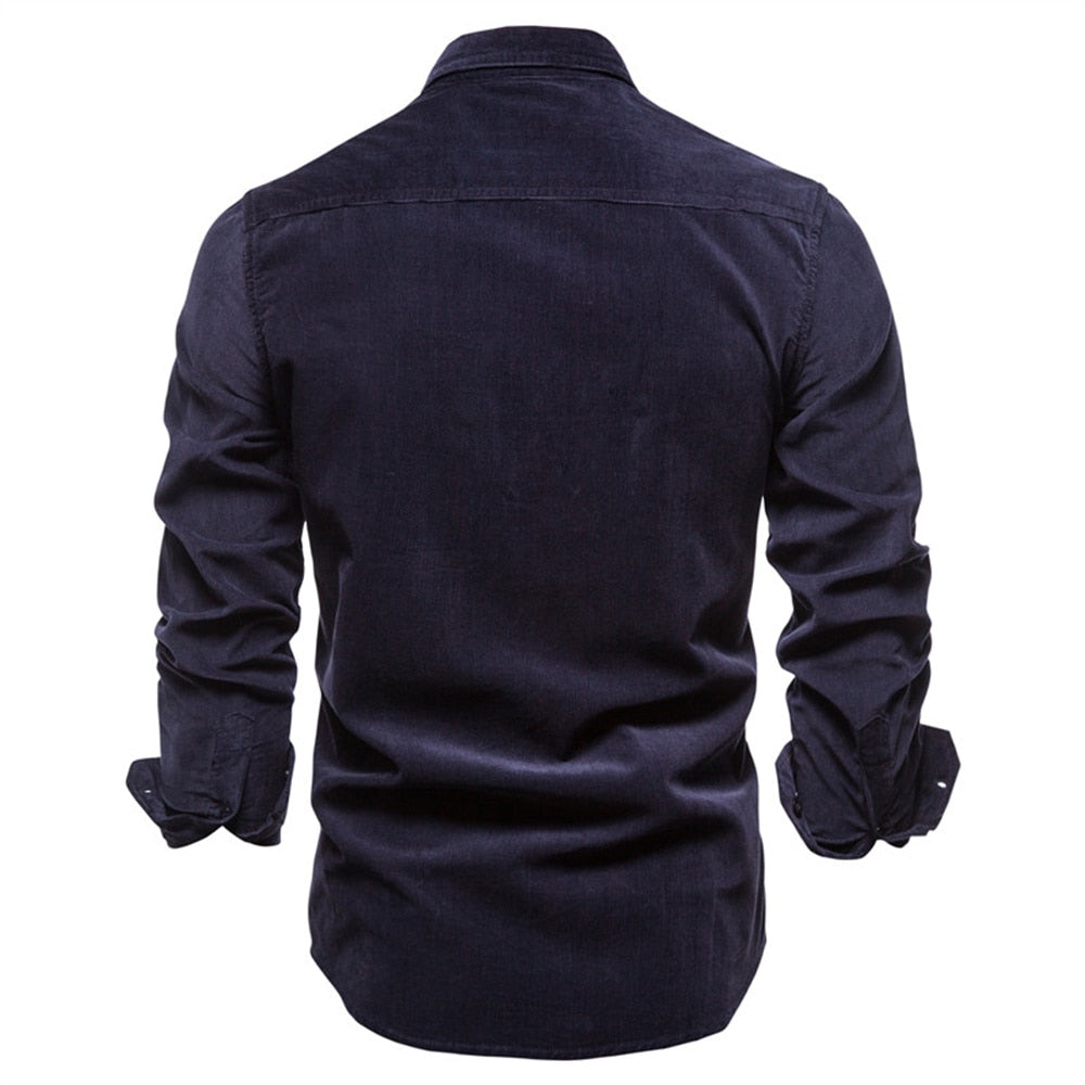 Camisa de Vestir Algodón para Hombre Stefano Romano®