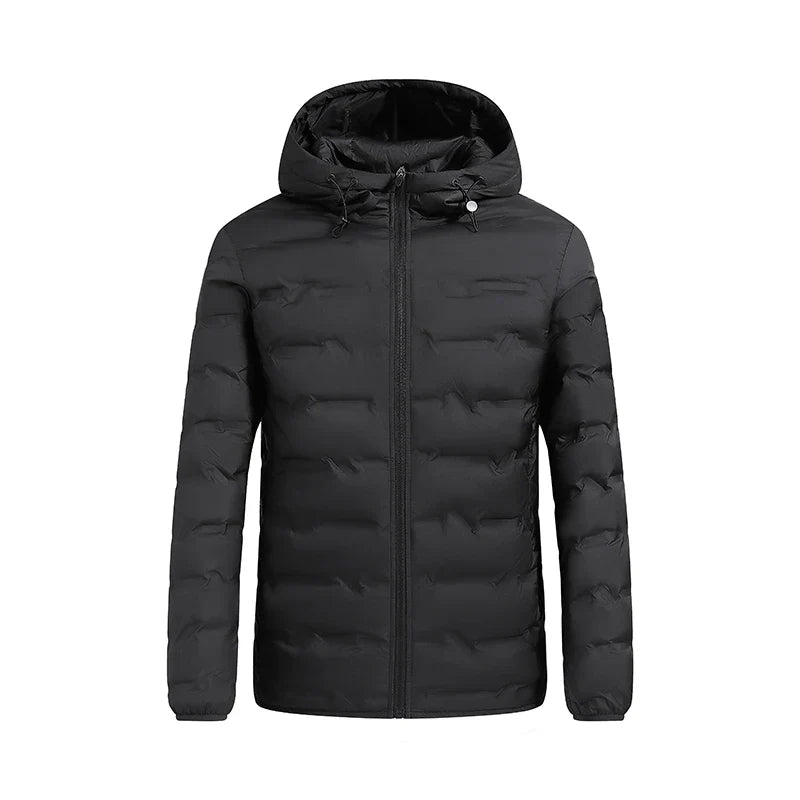 Chamarra Puffer con Capucha para Hombre Stefano Romano®