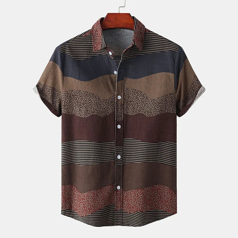 Camisa Estampada para Hombre Codó Stefano Romano®