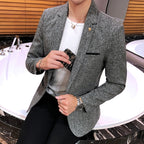 Blazer Sport Fino Moderno Algodón para Hombre Luca Stefano Romano®