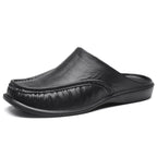 Zapato Mocasín de Cuero para Hombre Stefano Romano®