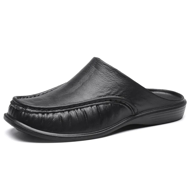 Zapato Mocasín de Cuero para Hombre Stefano Romano®