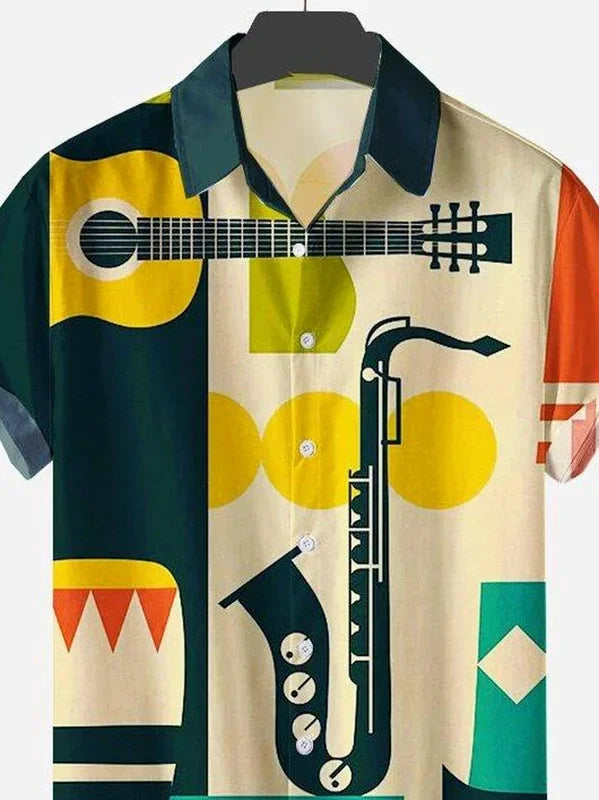 Camisa Estampada para Hombre Parma Stefano Romano®