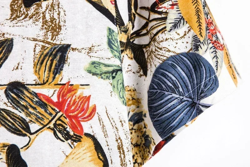 Camisa Estampada para Hombre Araripina Stefano Romano®