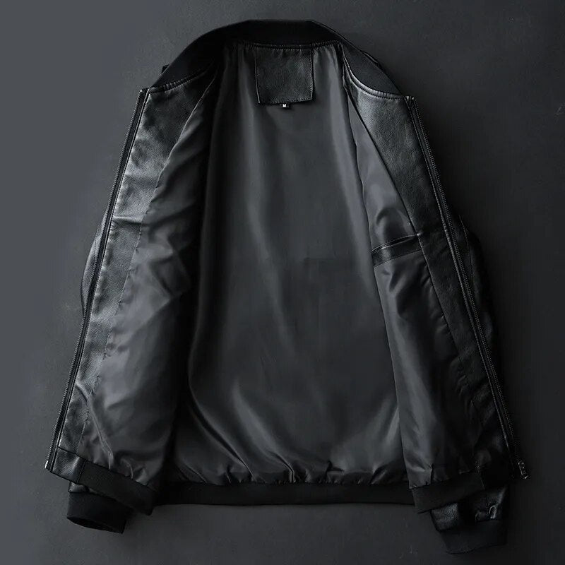 Chamarra de Cuero para Hombre Enzo Stefano Romano®
