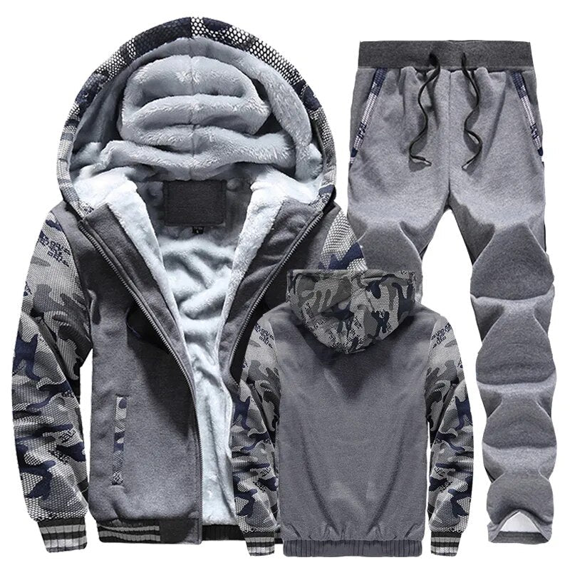 Conjunto de Sudadera de Lana Manga Larga para Hombre Marco Stefano Romano®
