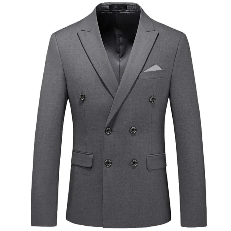 Blazer Slim Cruzado para Hombre Alessandro Stefano Romano®