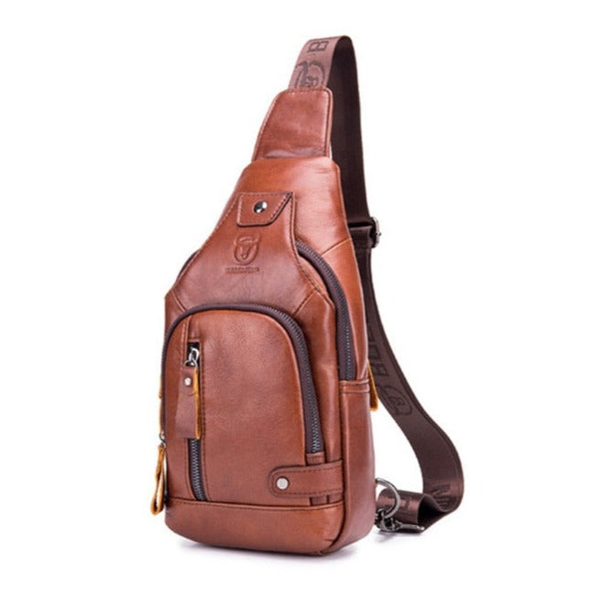 Bolsa Bag de Cuero Genuino para Hombre Stefano Romano®