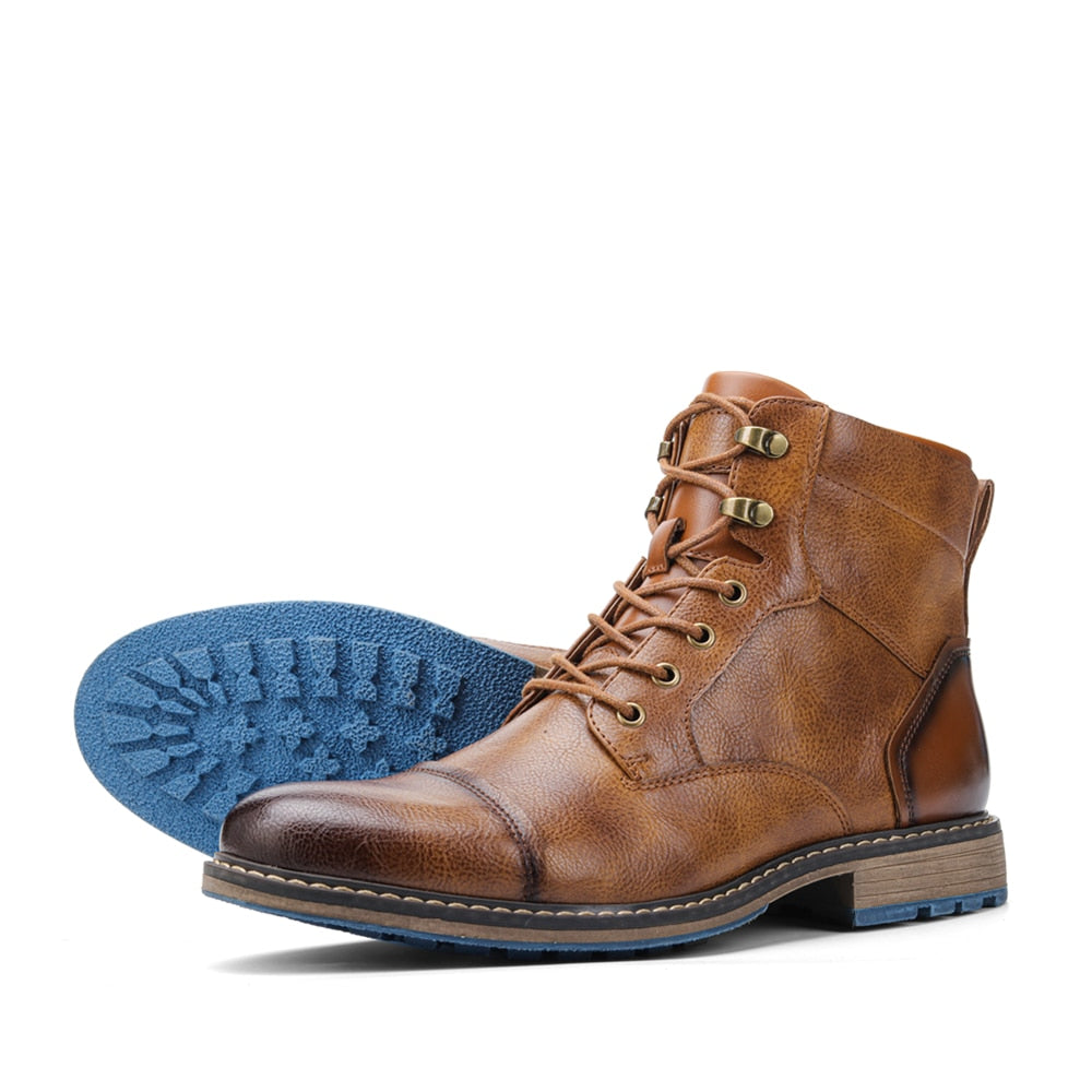 Bota de Cuero para Hombre Leonar Stefano Romano®
