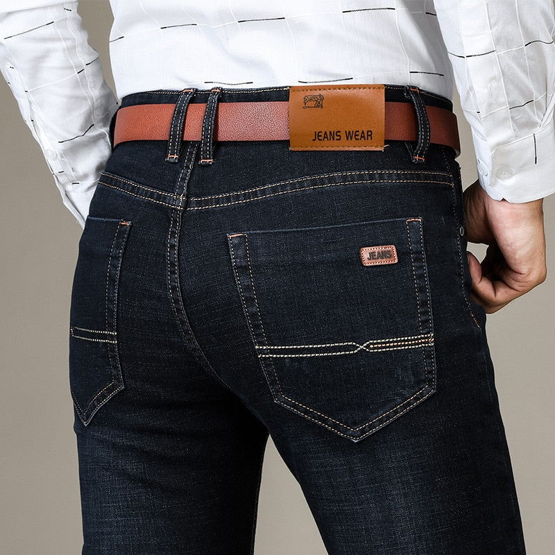 Pantalón de Mezclilla Recto para Hombre Luca Stefano Romano®