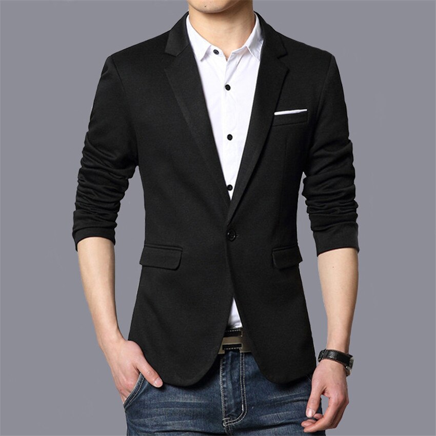 Blazer Sport Fino Moderno Algodón para Hombre Marco Stefano Romano®