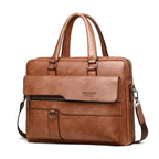 Bolsa de Cuero Genuino para Hombre Stefano Romano®