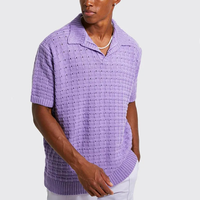 Playera Polo Tricot para Hombre Stefano Romano®