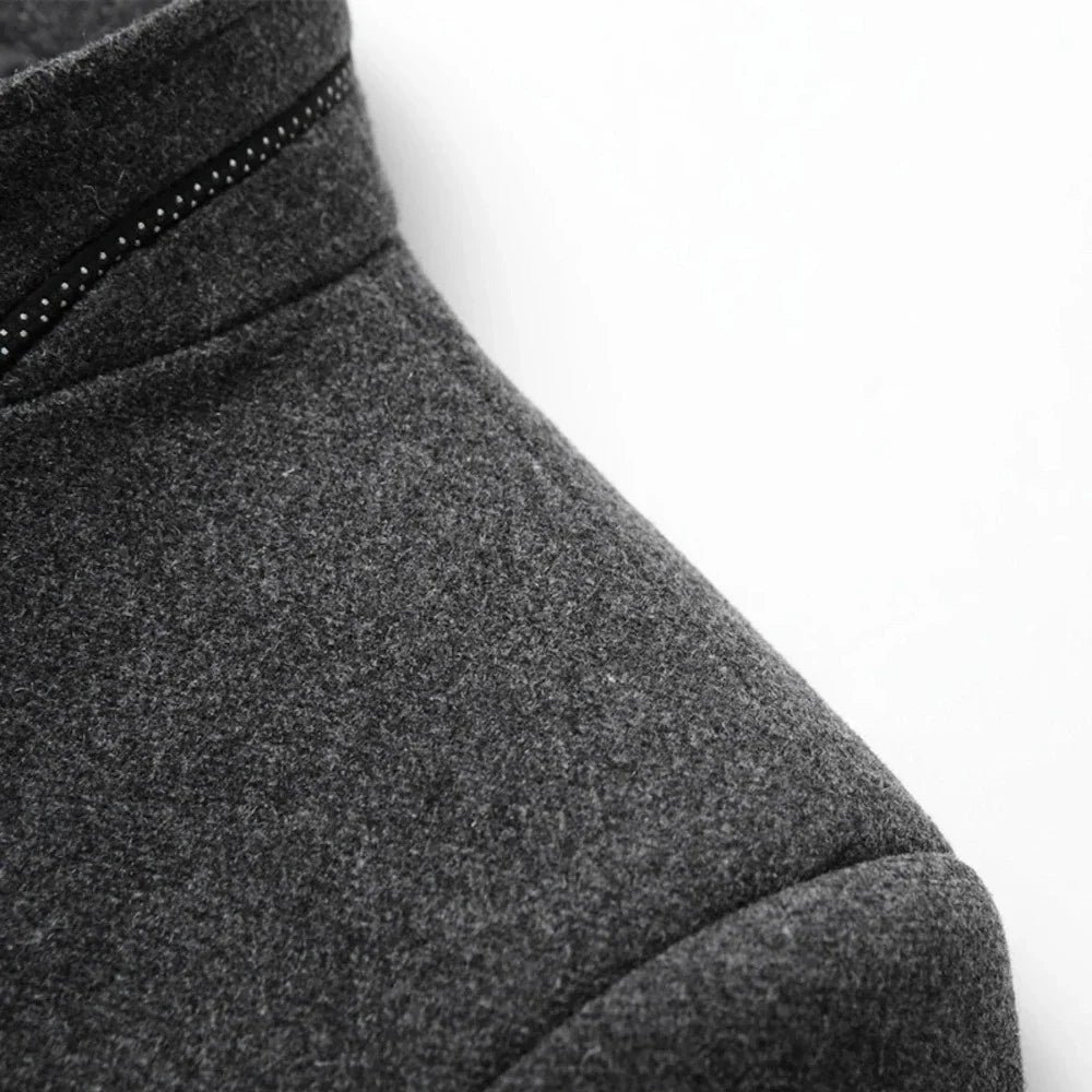 Abrigo Cuello Alto para Hombre de Diseñador Stefano Romano®