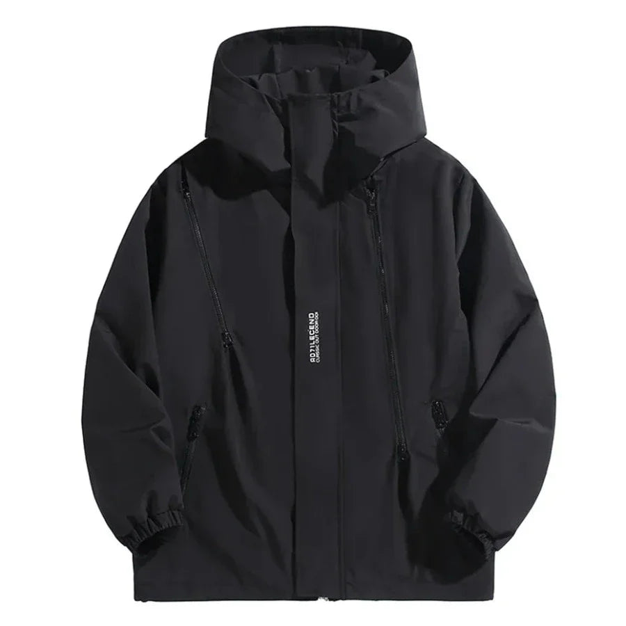 Chamarra Impermeable Plus Size para Hombre Stefano Romano®