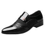 Zapato de Cuero Charolado para Hombre Alessandro Stefano Romano®