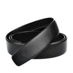 Cinturón Negro de Cuero para Hombre Stefano Romano®