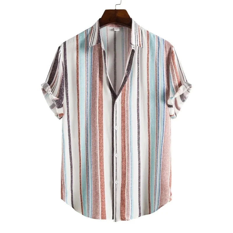 Camisa a Rayas para Hombre Icatu Stefano Romano®