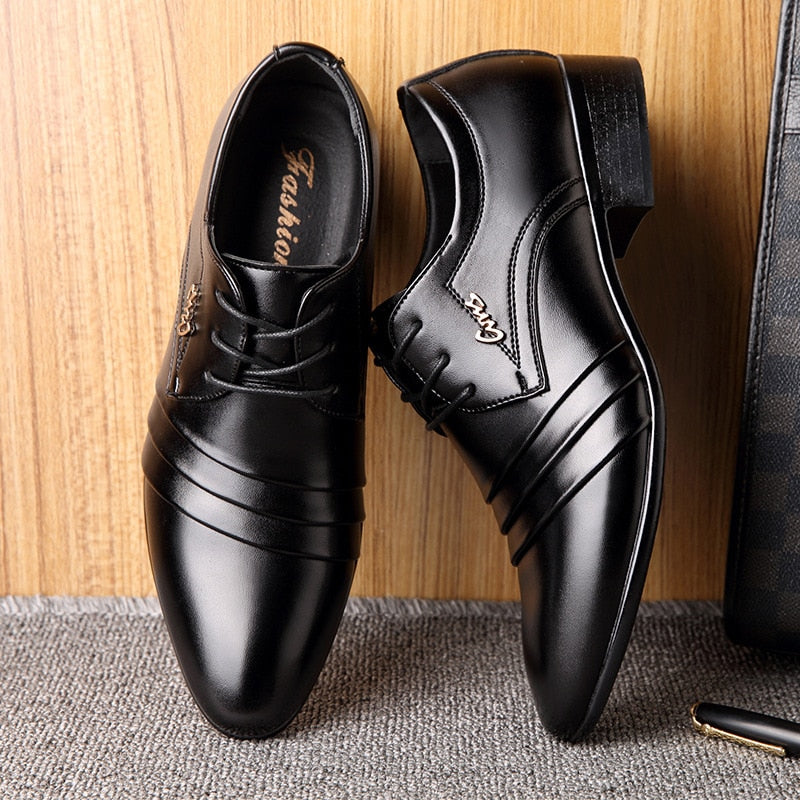 Zapato de Vestir Negro para Hombre Greta Stefano Romano®