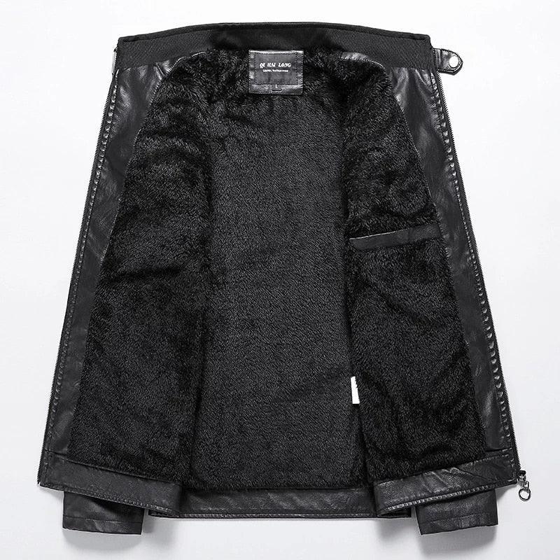 Chamarra de Cuero Original para Hombre Marco Stefano Romano®