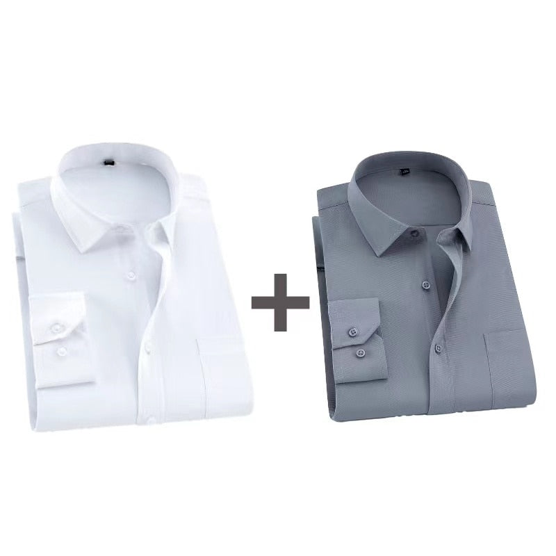 Camisa de Vestir Poliéster para Hombre Alessandro Stefano Romano®